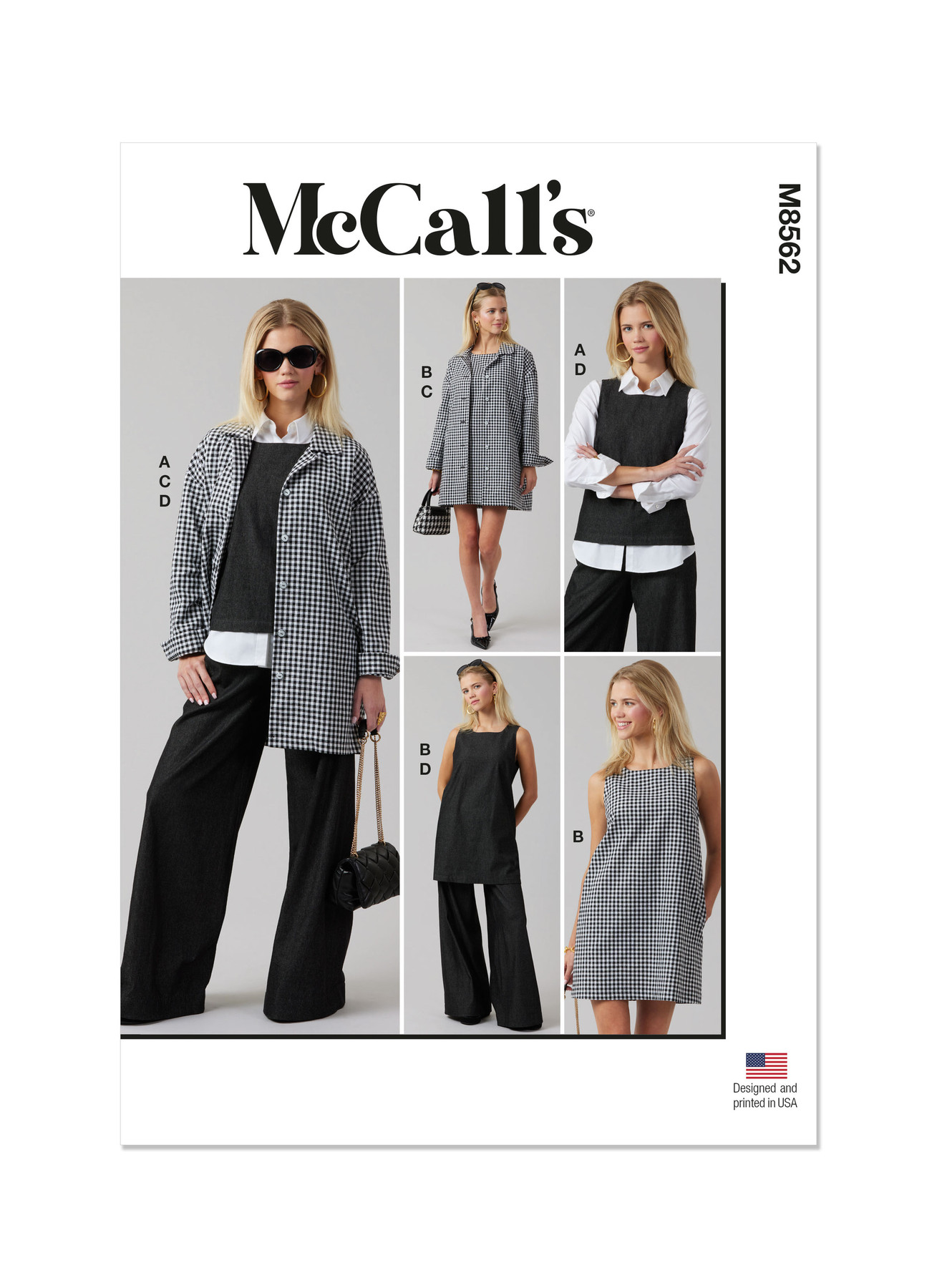 McCall's Sewing Pattern Misses' Top, Dress, Jacket and Pants (PDF) 1 McCall's Sewing Pattern Misses' Top, Dress, Jacket and Pants (PDF)