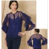 Vogue Patterns Misses' Sheer Blouse And Camisole (PDF)