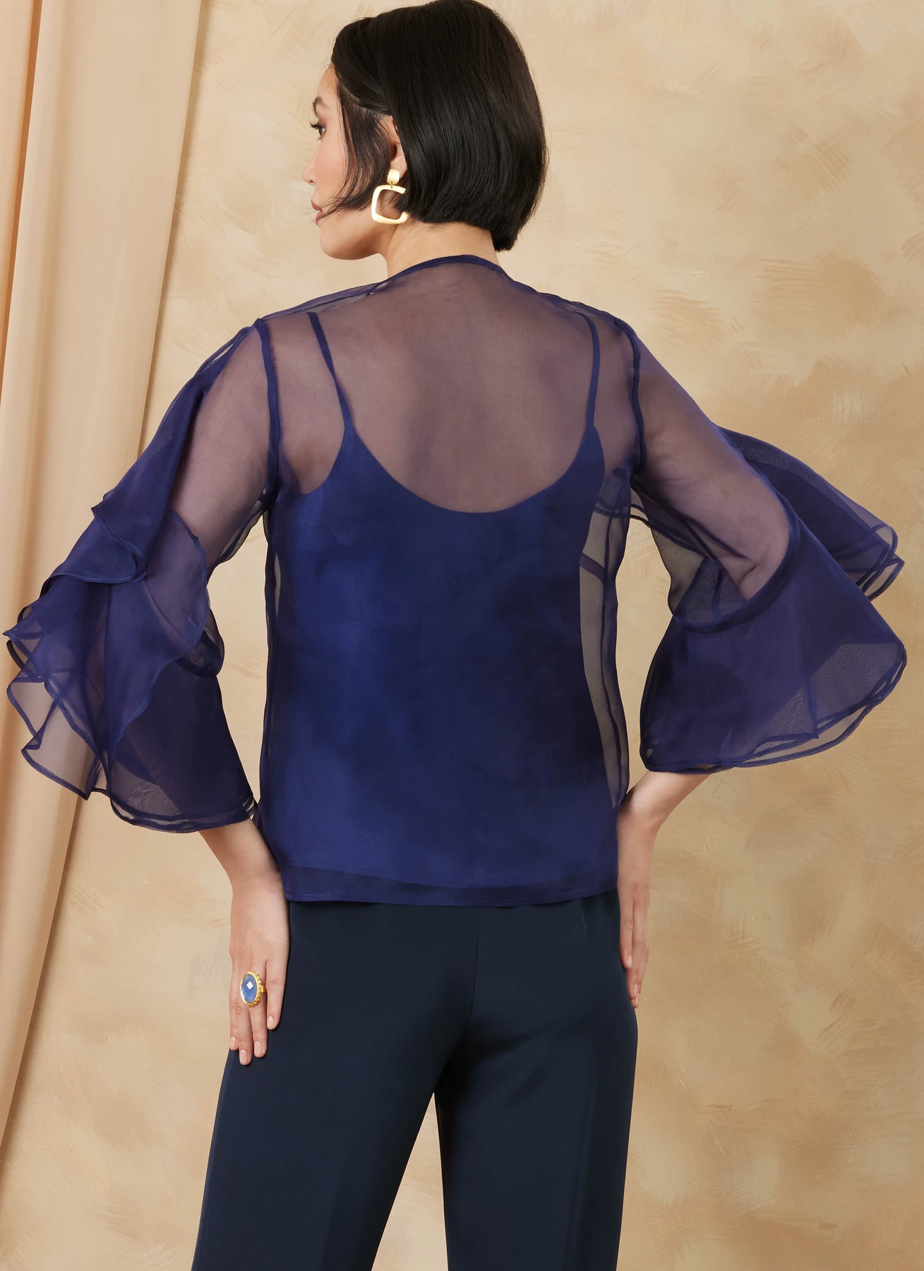Vogue Patterns Misses' Sheer Blouse And Camisole (PDF) 4 Vogue Patterns Misses' Sheer Blouse And Camisole (PDF)