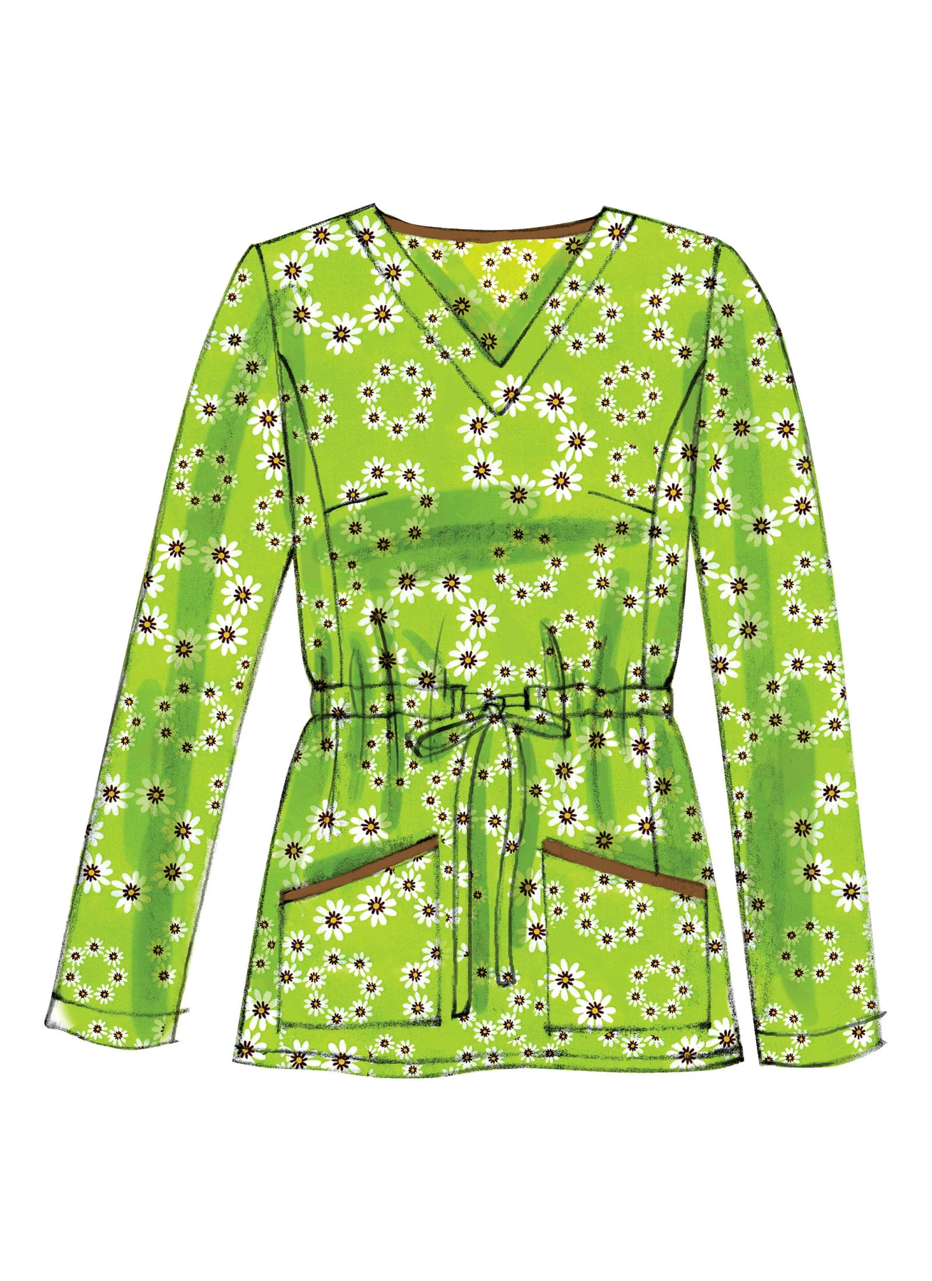 McCall's Sewing Pattern Misses'/Women's Scrubs Tops and Pants (PDF) 3 McCall's Sewing Pattern Misses'/Women's Scrubs Tops and Pants (PDF)