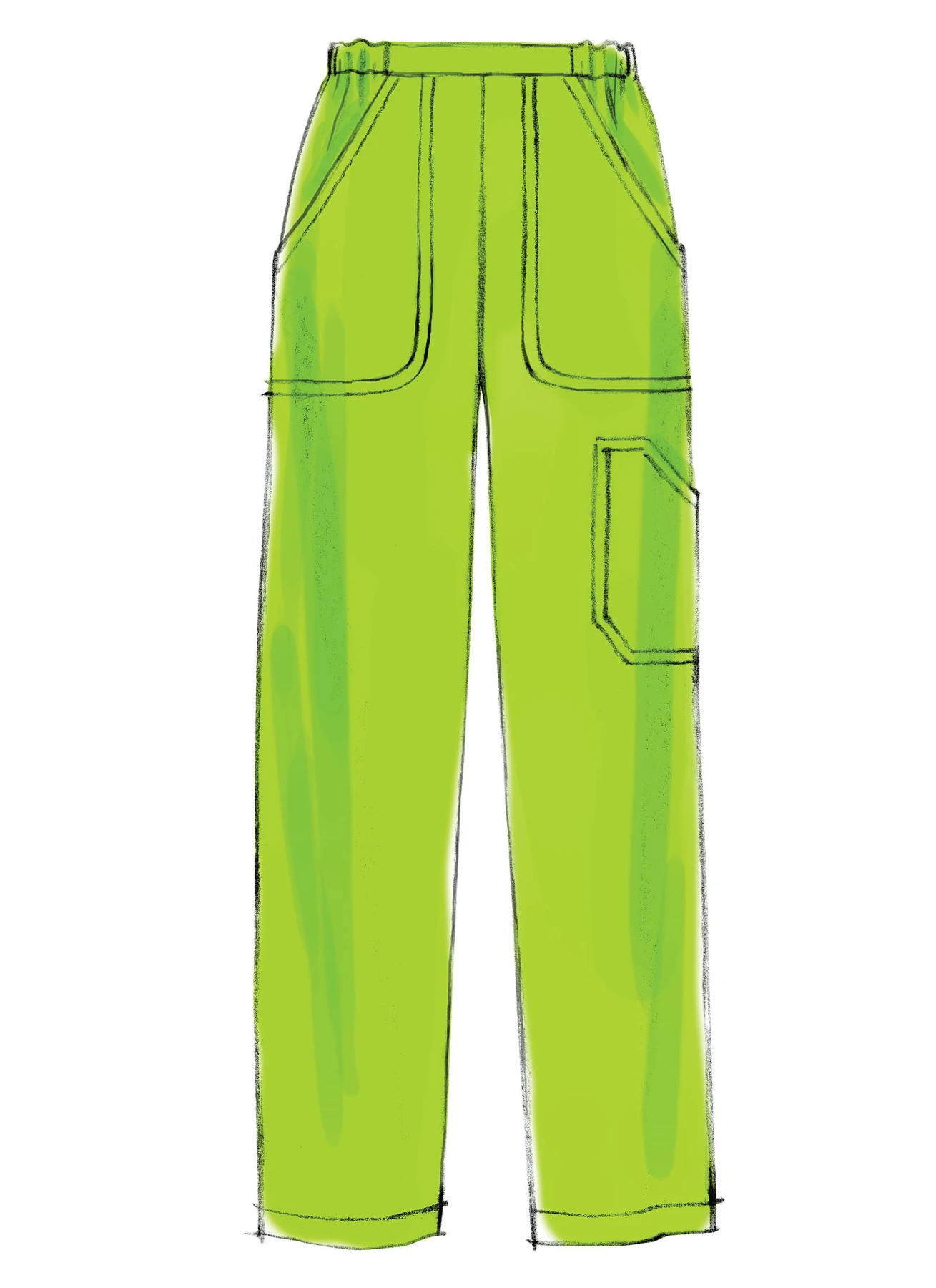 McCall's Sewing Pattern Misses'/Women's Scrubs Tops and Pants (PDF) 4 McCall's Sewing Pattern Misses'/Women's Scrubs Tops and Pants (PDF)