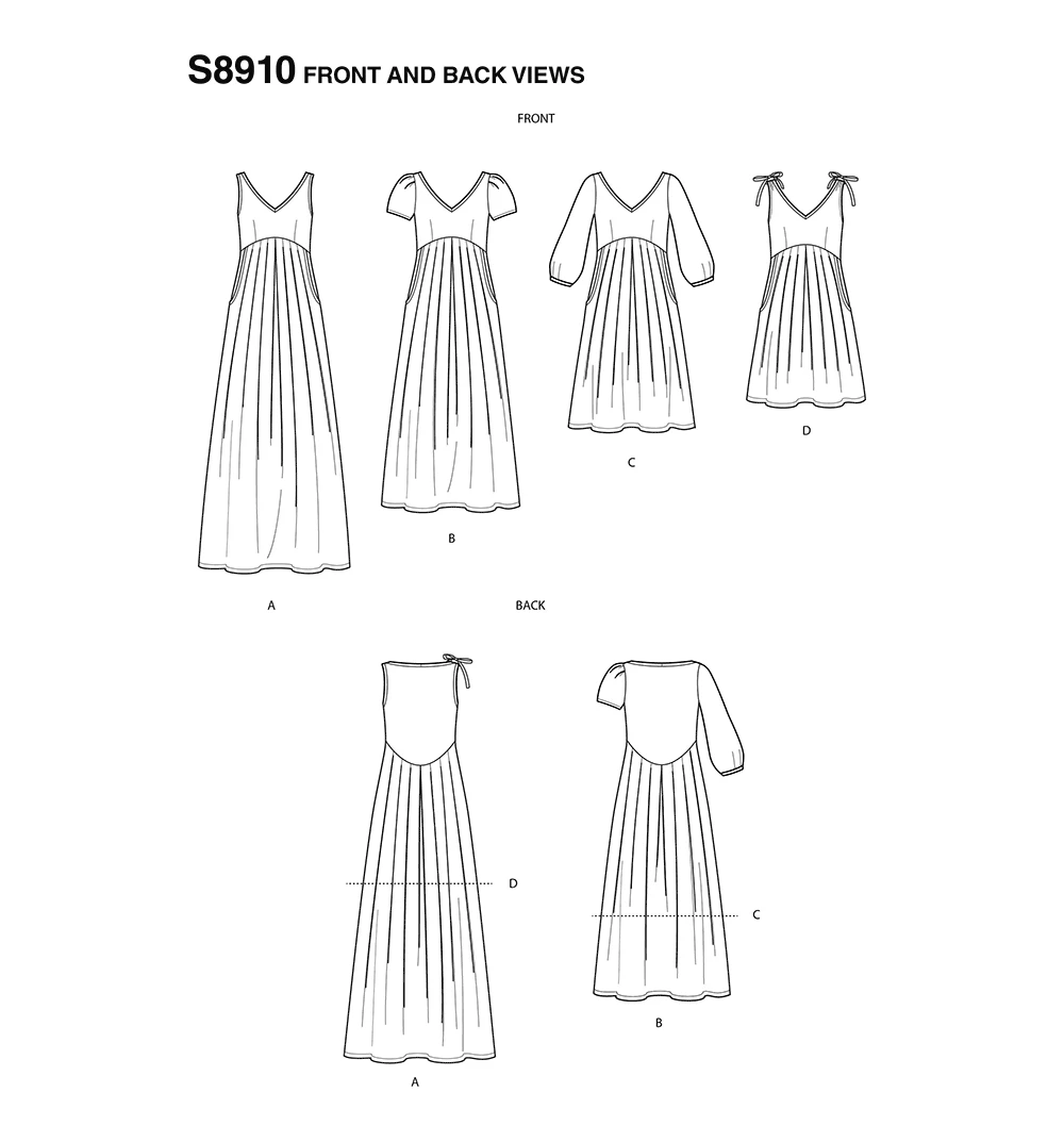 Simplicity Sewing Pattern Misses' Dress 9 Simplicity Sewing Pattern Misses' Dress