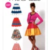 McCall's Sewing Pattern Misses' Pleated Skirts and Petticoat (PDF)