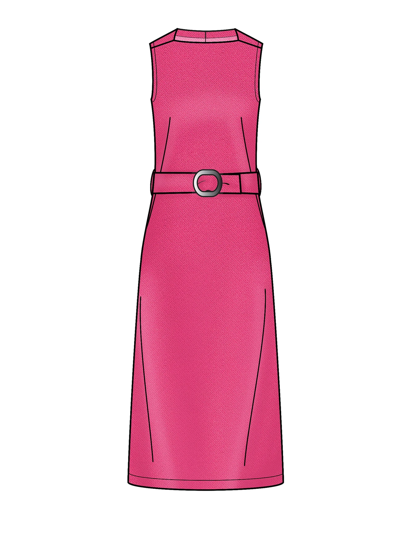 New Look Sewing Pattern Misses' Shift Dresses with French Darts, with or Without Sleeves 4 New Look Sewing Pattern Misses' Shift Dresses with French Darts, with or Without Sleeves