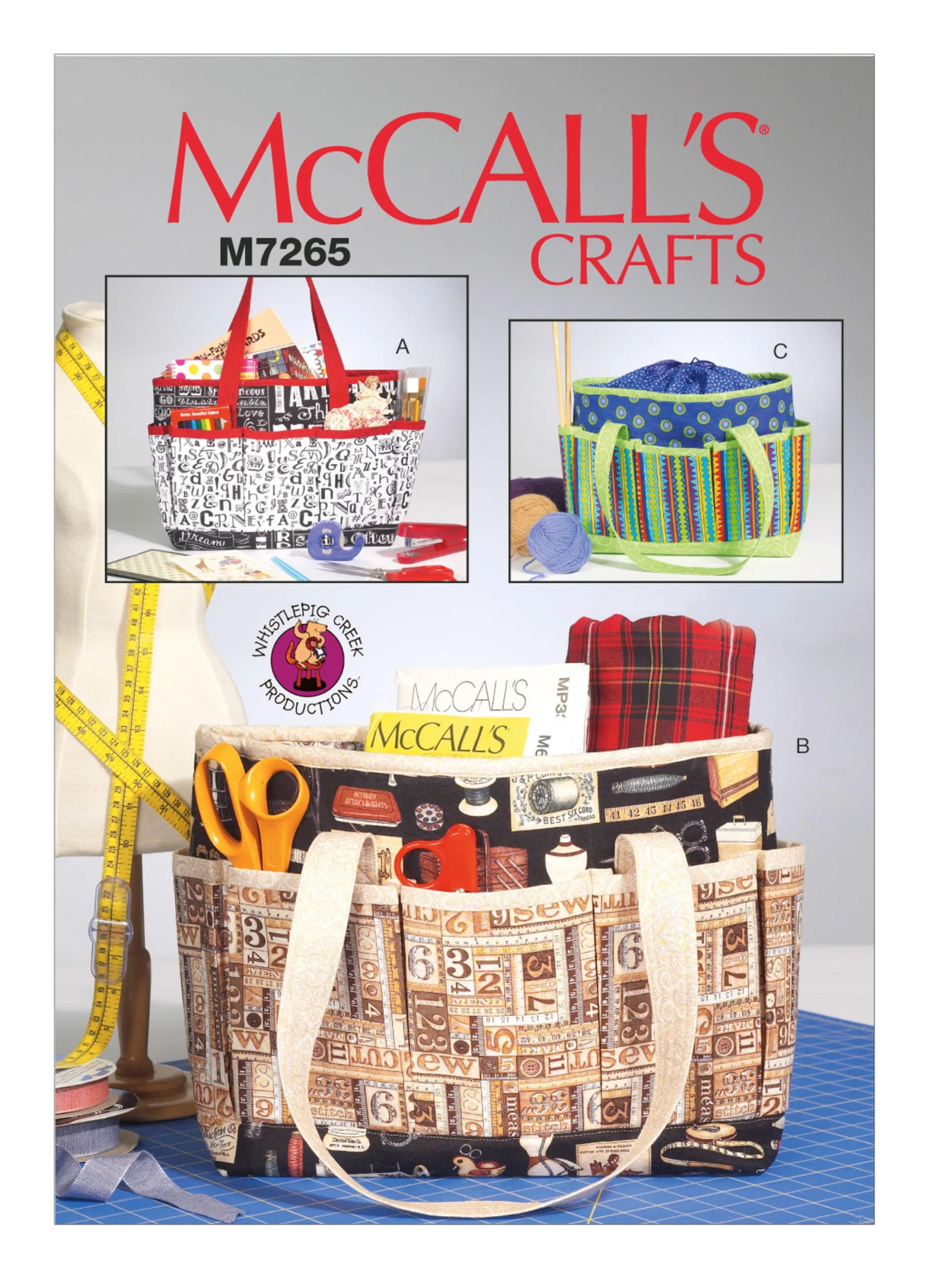 McCall's Sewing Pattern Project Totes (PDF) 1 McCall's Sewing Pattern Project Totes (PDF)