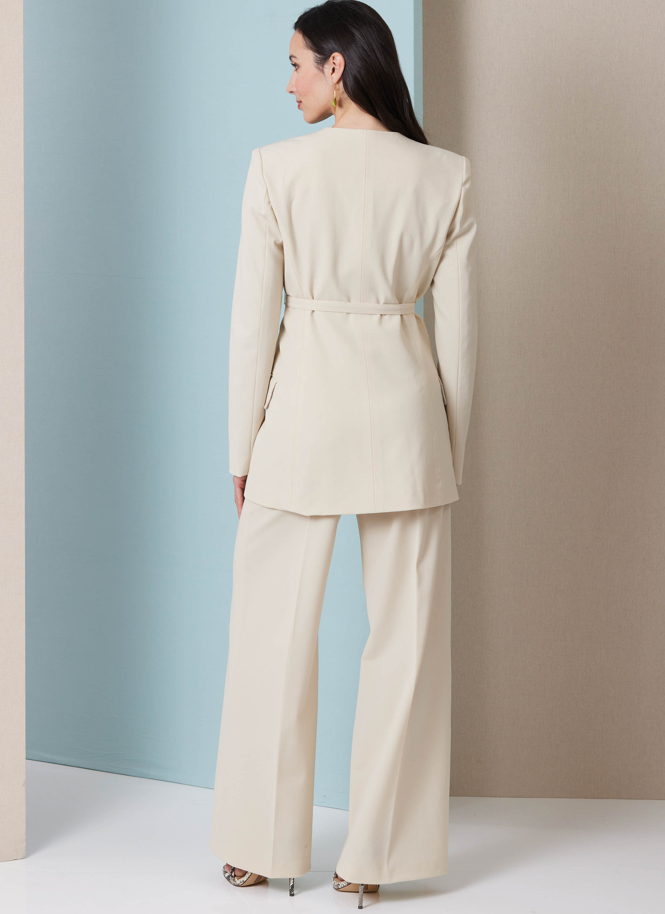 Butterick Sewing Pattern Misses' Jacket with Belt and Pants 6 Butterick Sewing Pattern Misses' Jacket with Belt and Pants