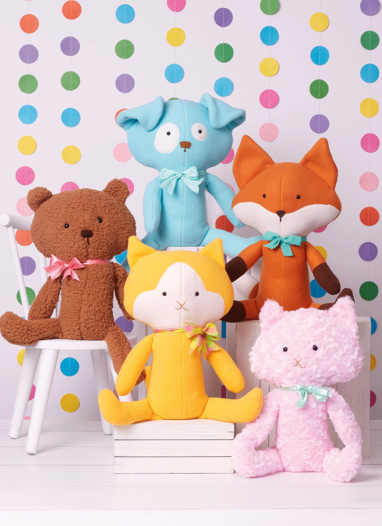 Simplicity Sewing Pattern Plush Pets by Elaine Heigl Designs 2 Simplicity Sewing Pattern Plush Pets by Elaine Heigl Designs