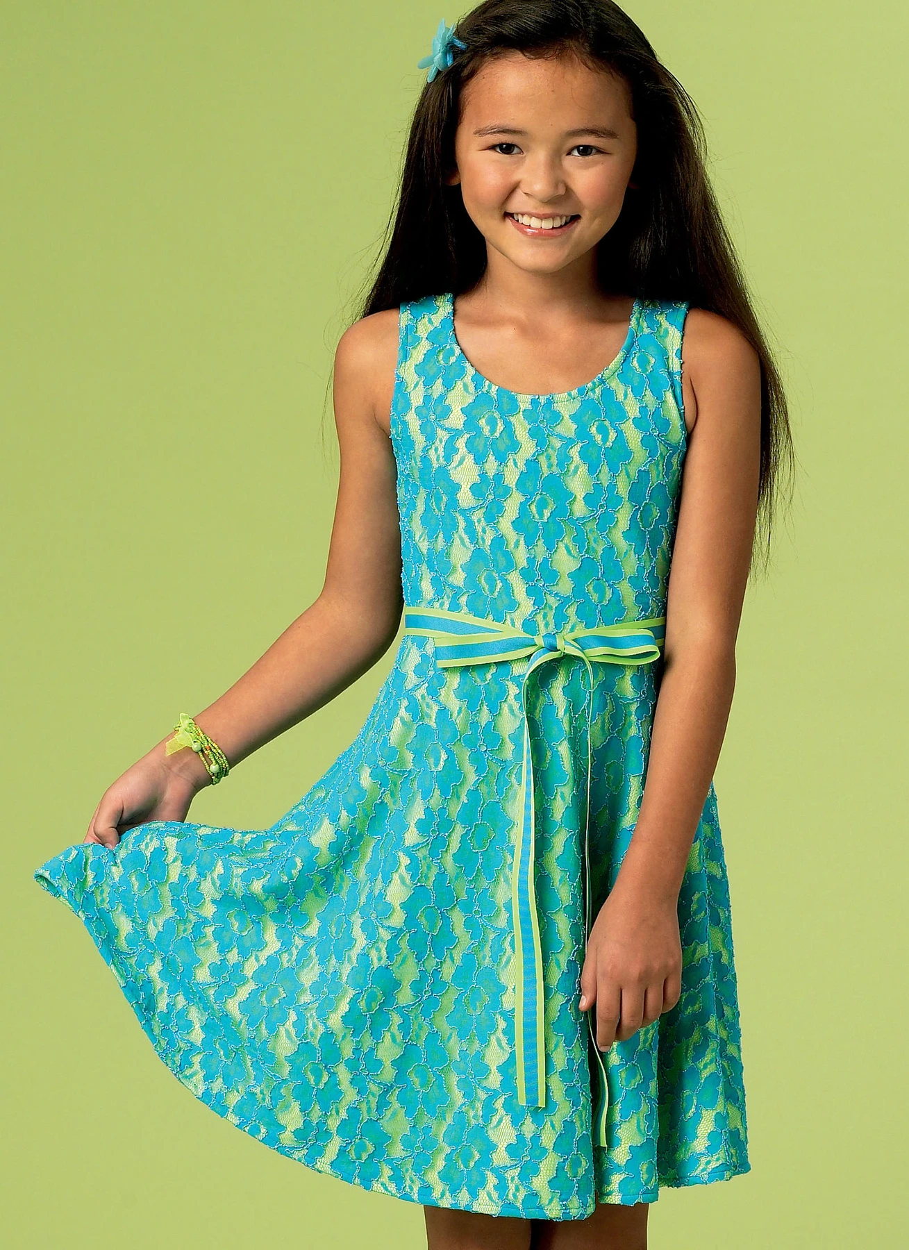 McCall's Sewing Pattern Children's/Girls' Circle Dresses 3 McCall's Sewing Pattern Children's/Girls' Circle Dresses