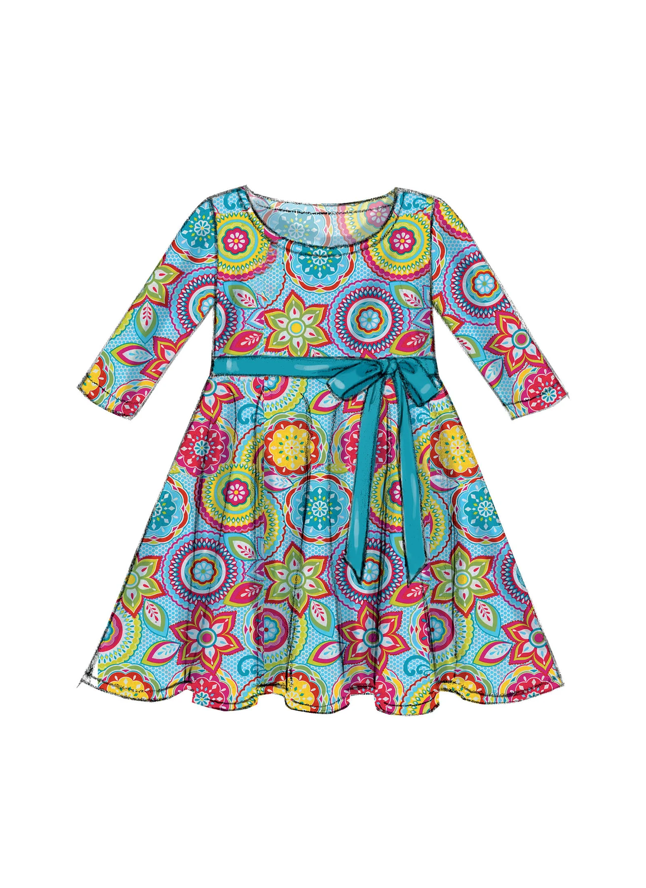 McCall's Sewing Pattern Children's/Girls' Circle Dresses 7 McCall's Sewing Pattern Children's/Girls' Circle Dresses