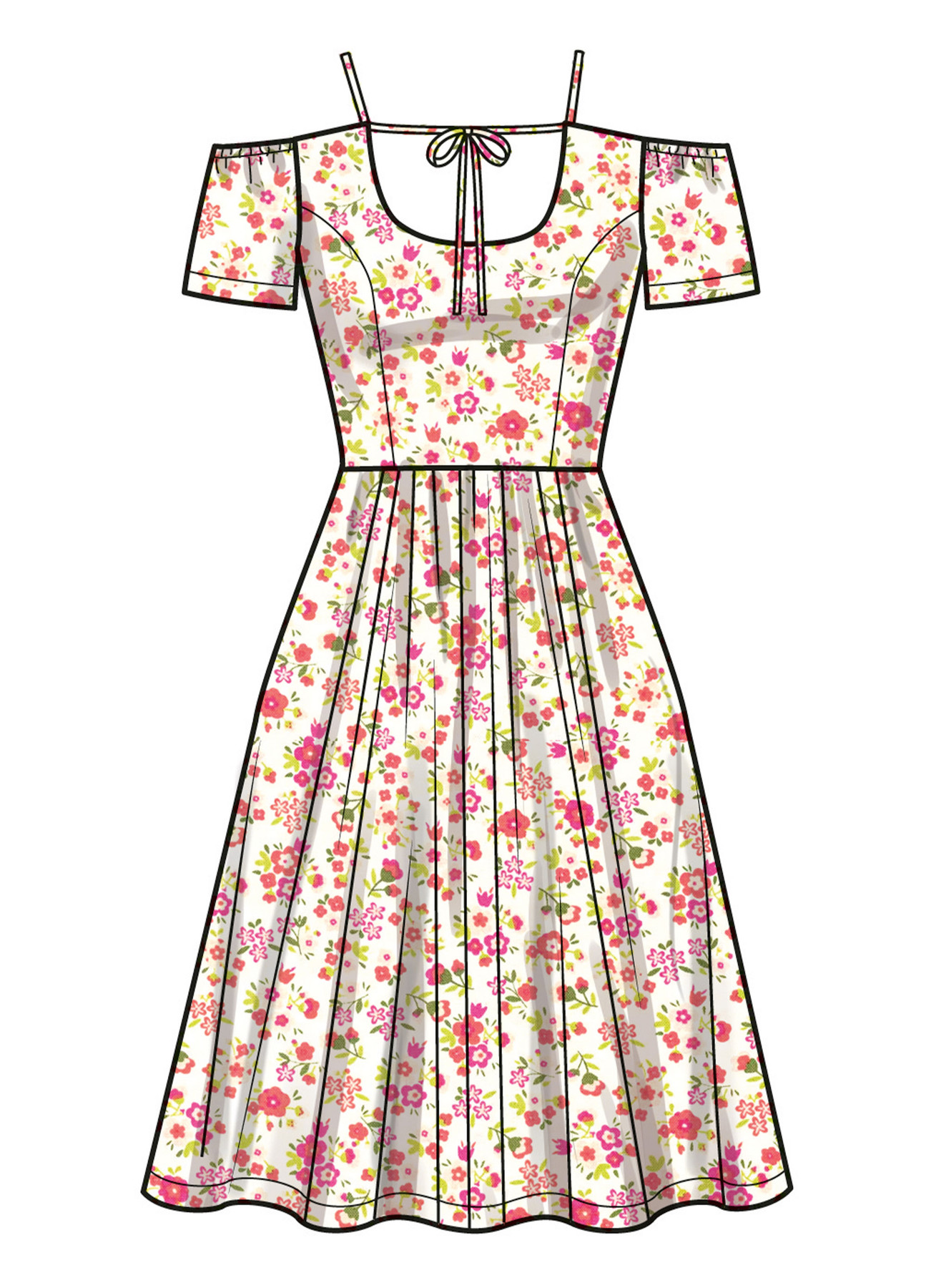Simplicity Sewing Pattern Misses' Dress with Sleeve and Length Variations 3 Simplicity Sewing Pattern Misses' Dress with Sleeve and Length Variations