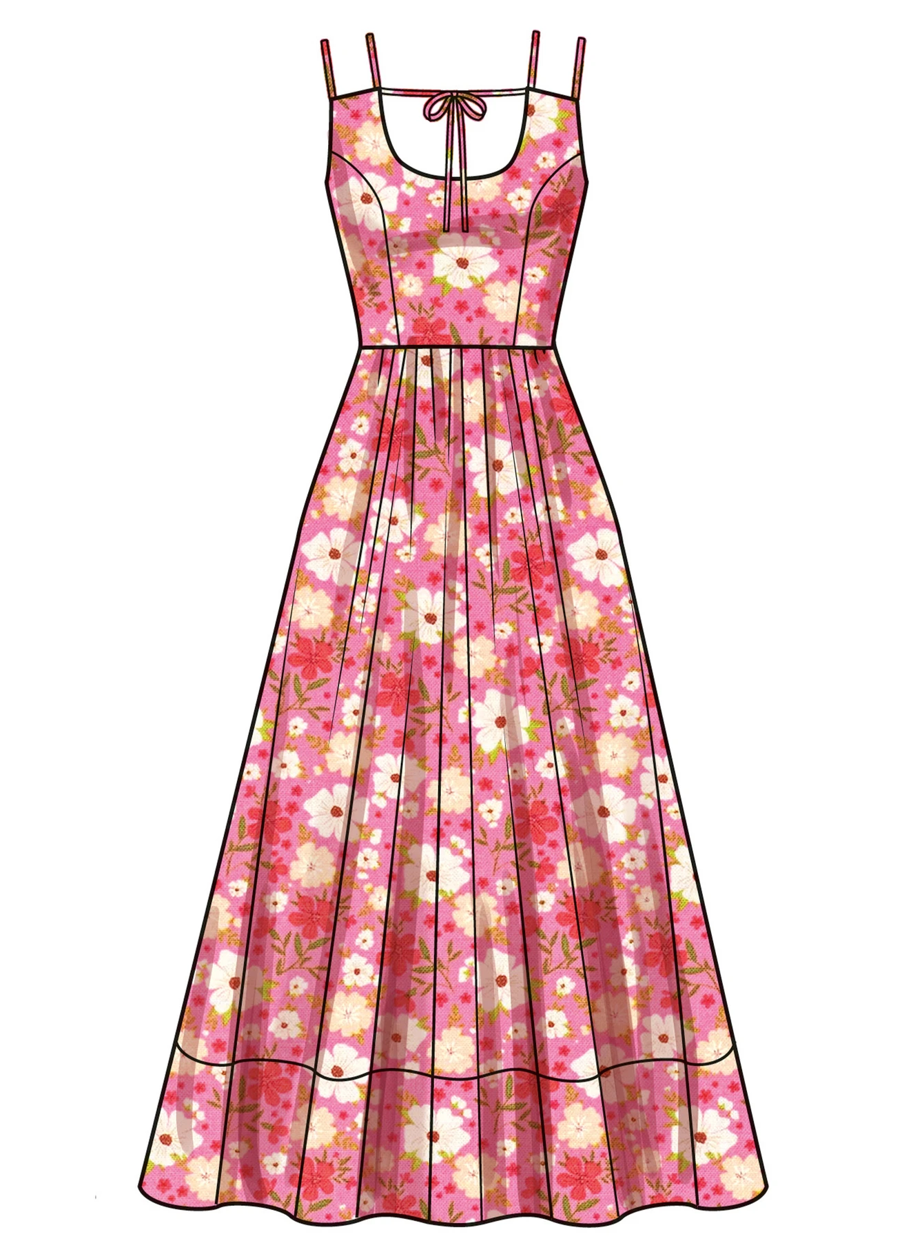 Simplicity Sewing Pattern Misses' Dress with Sleeve and Length Variations 5 Simplicity Sewing Pattern Misses' Dress with Sleeve and Length Variations