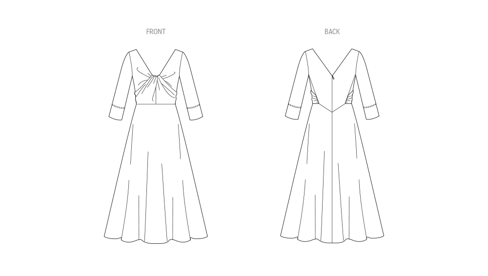 Vogue Patterns Misses' Dress by Rachel Comey 6 Vogue Patterns Misses' Dress by Rachel Comey