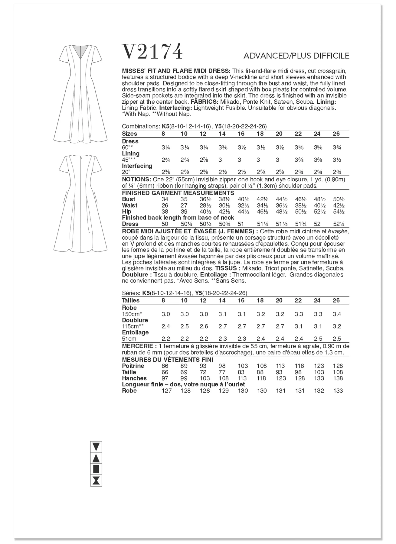Vogue Patterns Misses' Fit And Flare Midi Dress by Badgley Mischka 4 Vogue Patterns Misses' Fit And Flare Midi Dress by Badgley Mischka