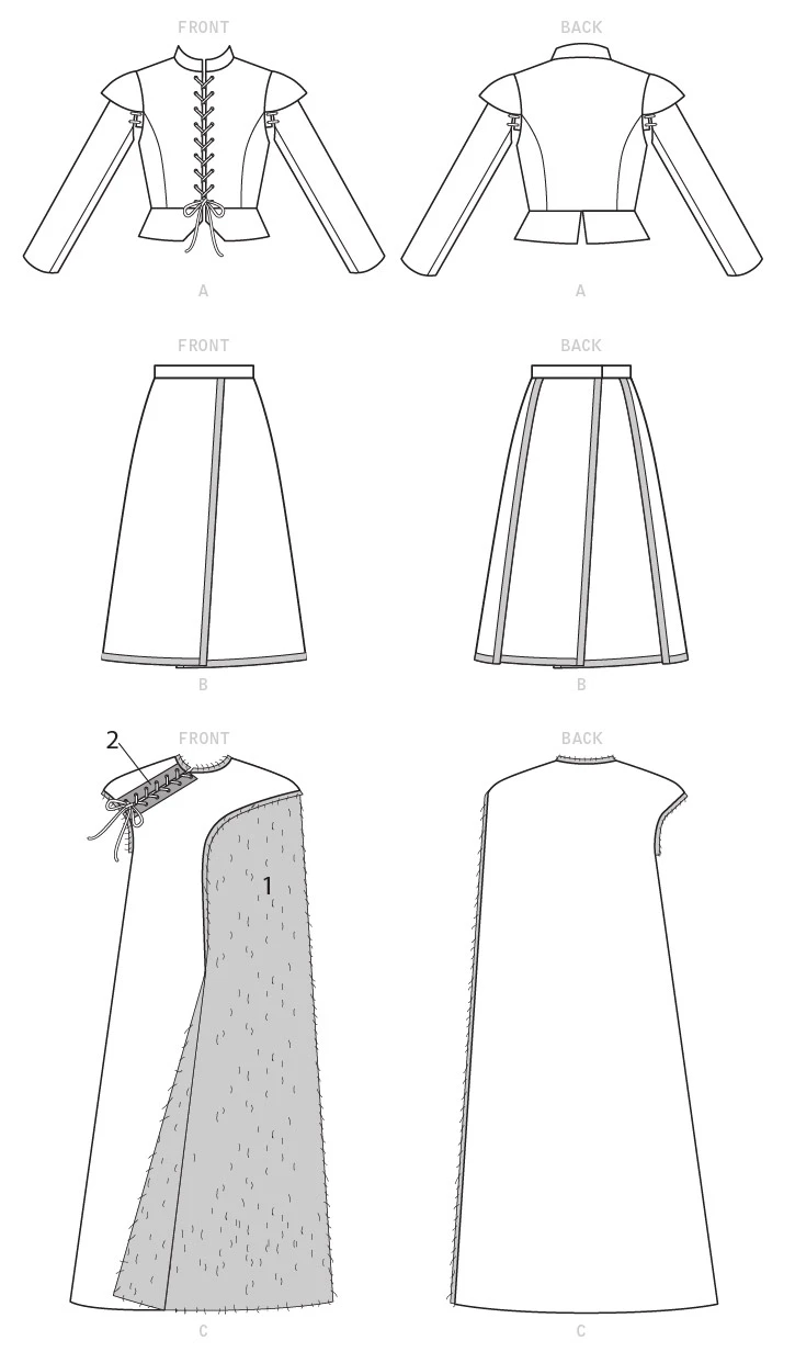 McCall's Sewing Pattern Misses' Costume (PDF) 6 McCall's Sewing Pattern Misses' Costume (PDF)
