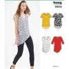 New Look Sewing Pattern Misses' Easy Knit Tops 17 New Look Sewing Pattern Misses' Easy Knit Tops