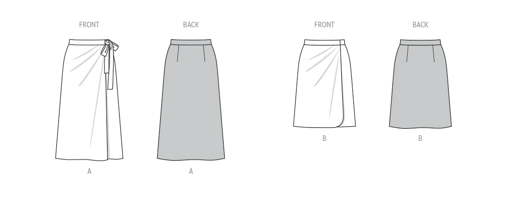 Burda Style Sewing Pattern 5725 Misses' Skirt 8 Burda Style Sewing Pattern 5725 Misses' Skirt