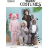 Simplicity Sewing Pattern Children's Animal Costumes by Andrea Schewe Designs (PDF) 12 Simplicity Sewing Pattern Children's Animal Costumes by Andrea Schewe Designs (PDF)