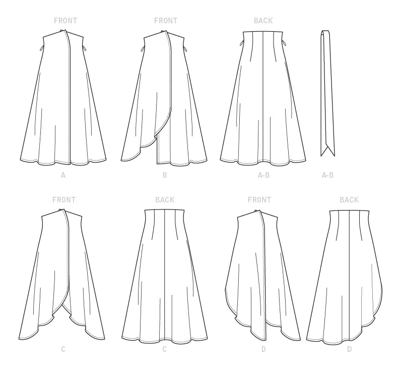 McCall's Sewing Pattern Misses' Skirts and Belt (PDF) 9 McCall's Sewing Pattern Misses' Skirts and Belt (PDF)