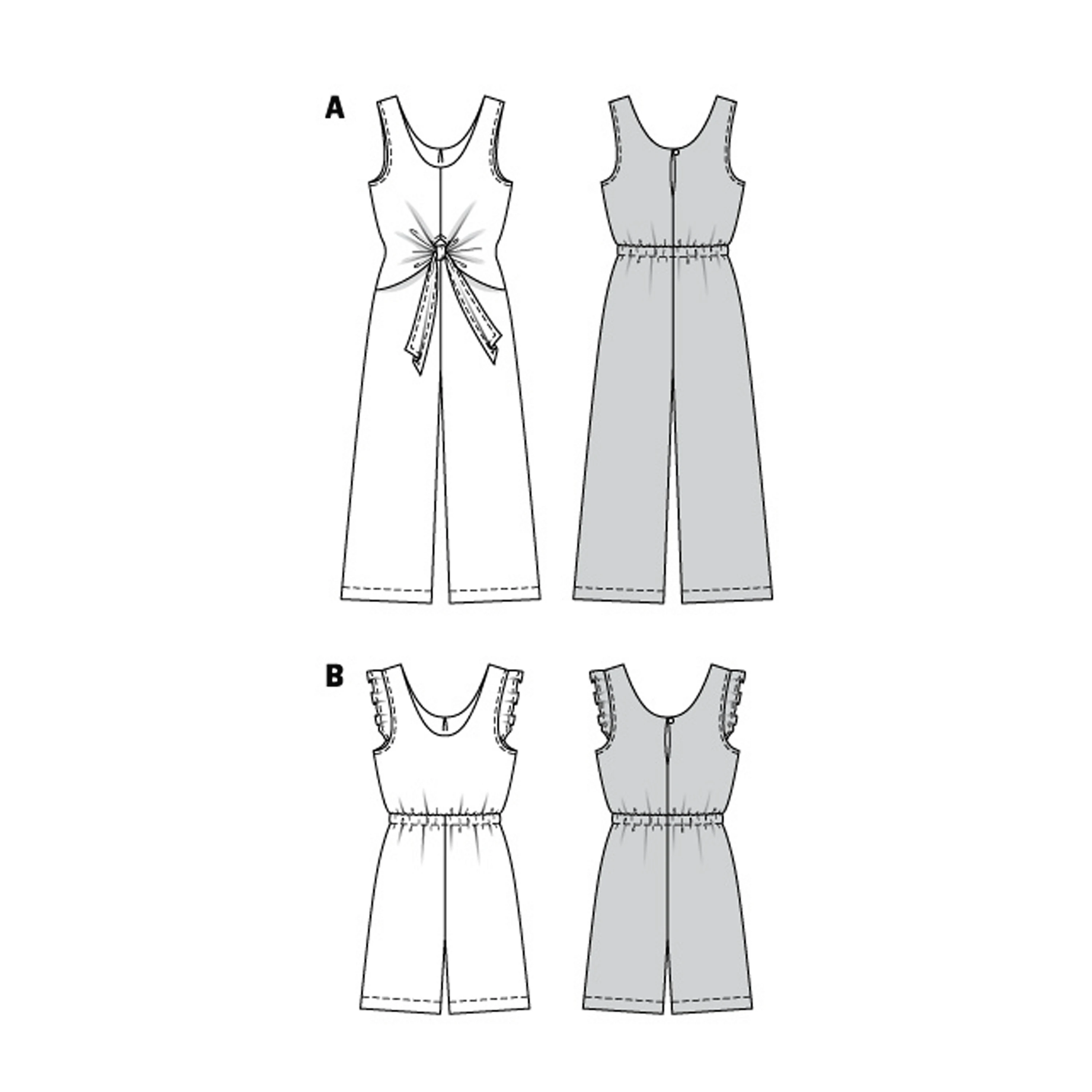 Burda Style Sewing Pattern Misses' Jumpsuits 6 Burda Style Sewing Pattern Misses' Jumpsuits