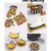 Simplicity Sewing Pattern Quilted Kitchen Accessories