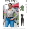 McCall's Sewing Pattern Misses' & Women's Jacket & Vest (PDF)