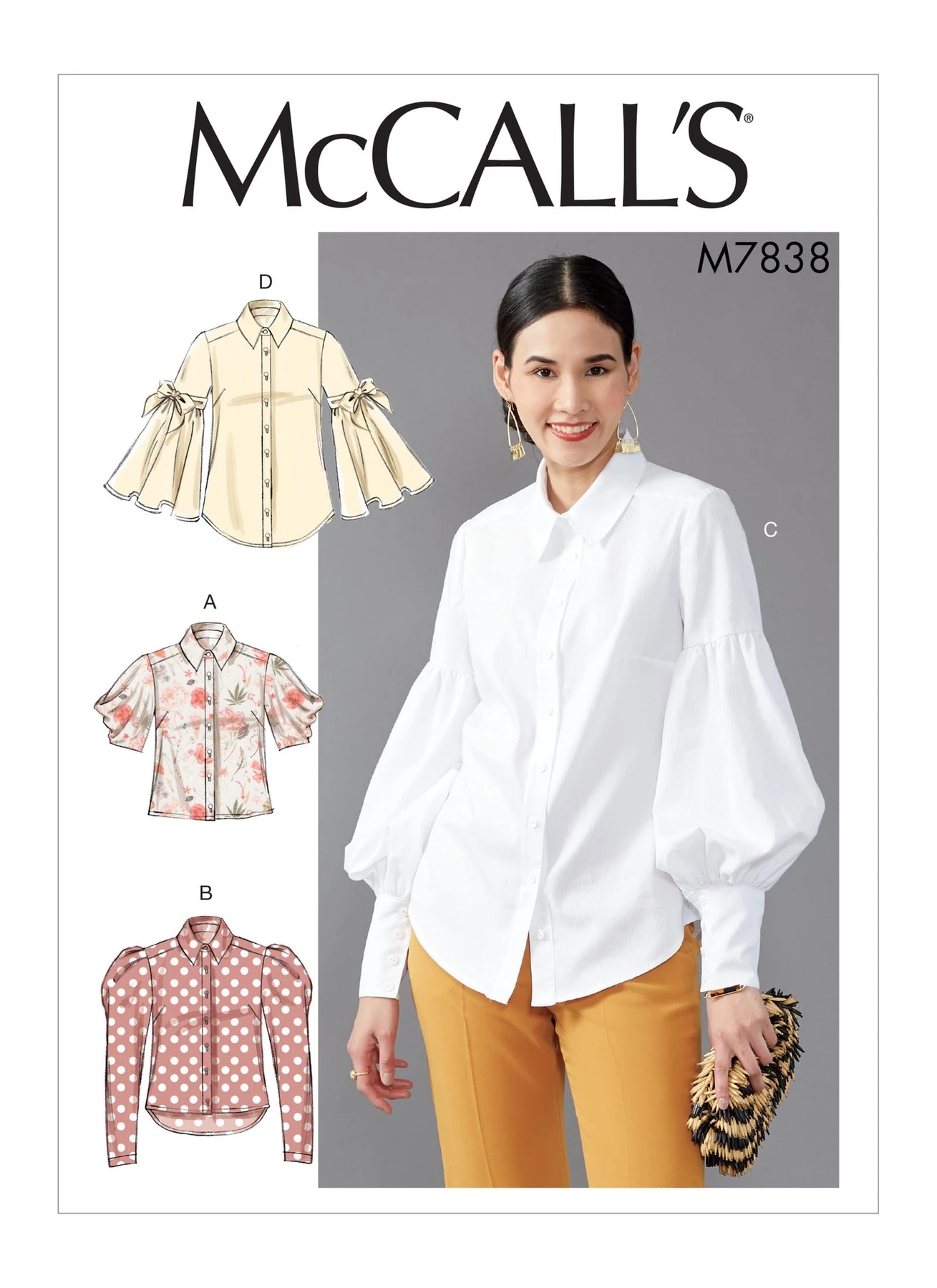 McCall's Sewing Pattern Misses' Tops 1 McCall's Sewing Pattern Misses' Tops