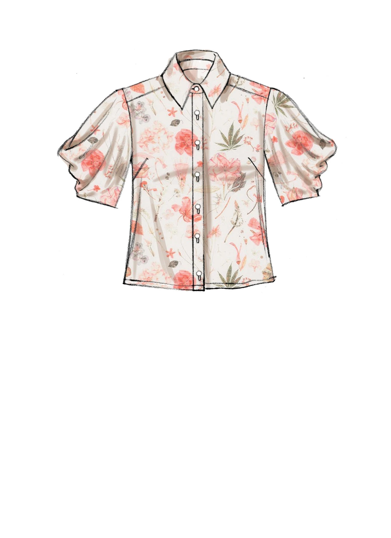 McCall's Sewing Pattern Misses' Tops 4 McCall's Sewing Pattern Misses' Tops