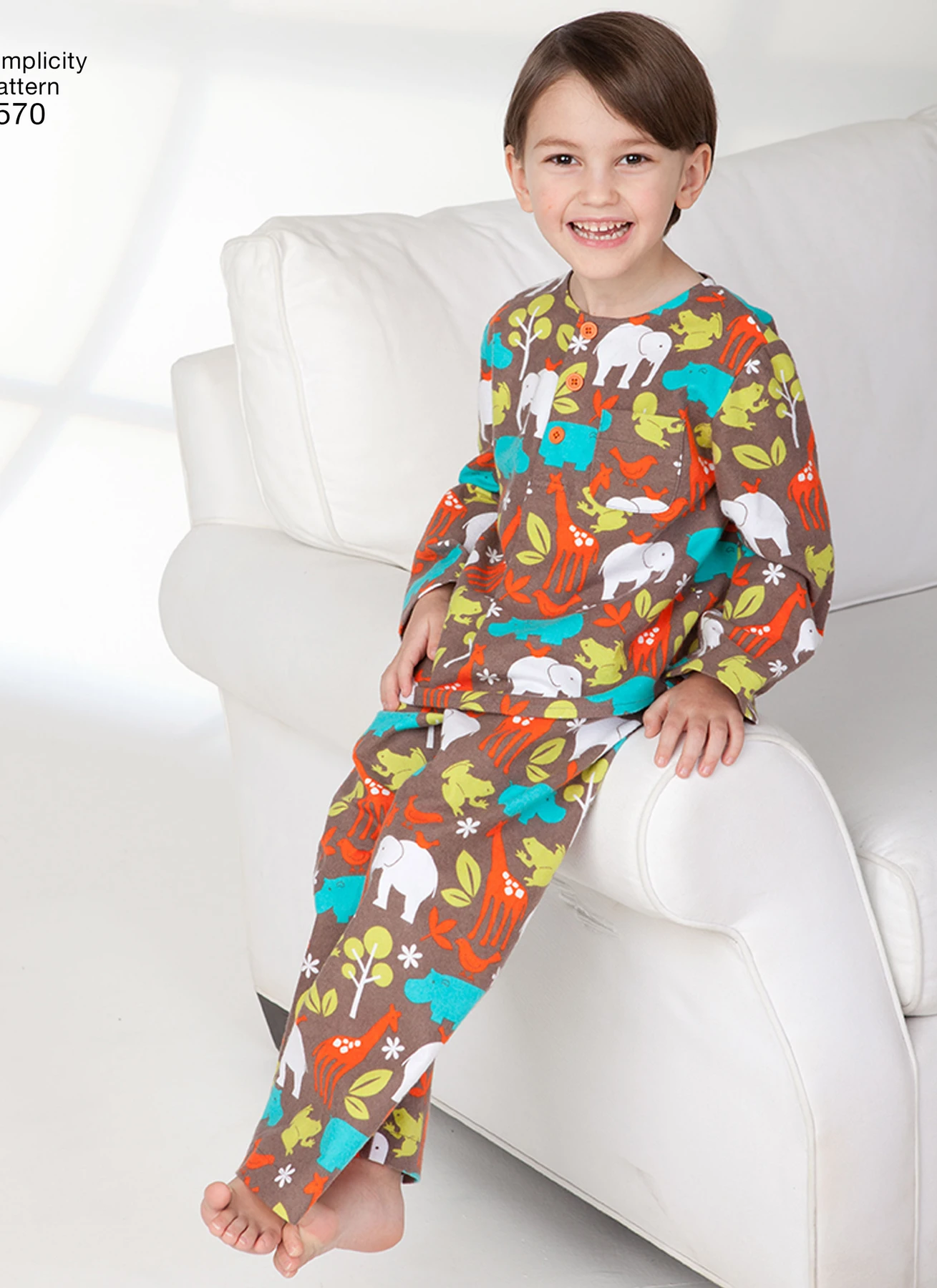 Simplicity Sewing Pattern Child's, Girls' & Boys' Loungewear 2 Simplicity Sewing Pattern Child's, Girls' & Boys' Loungewear