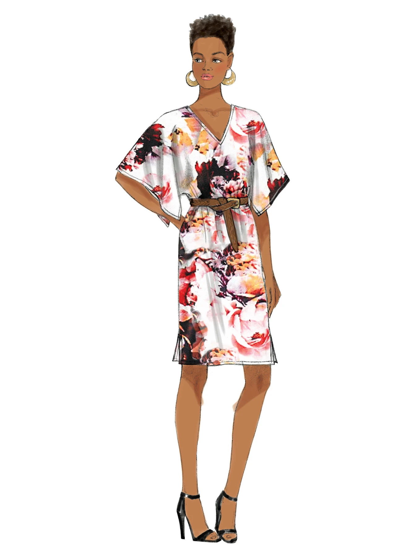 Butterick Sewing Pattern Misses' Surplice-Back Dress and Jumpsuit (PDF) 3 Butterick Sewing Pattern Misses' Surplice-Back Dress and Jumpsuit (PDF)