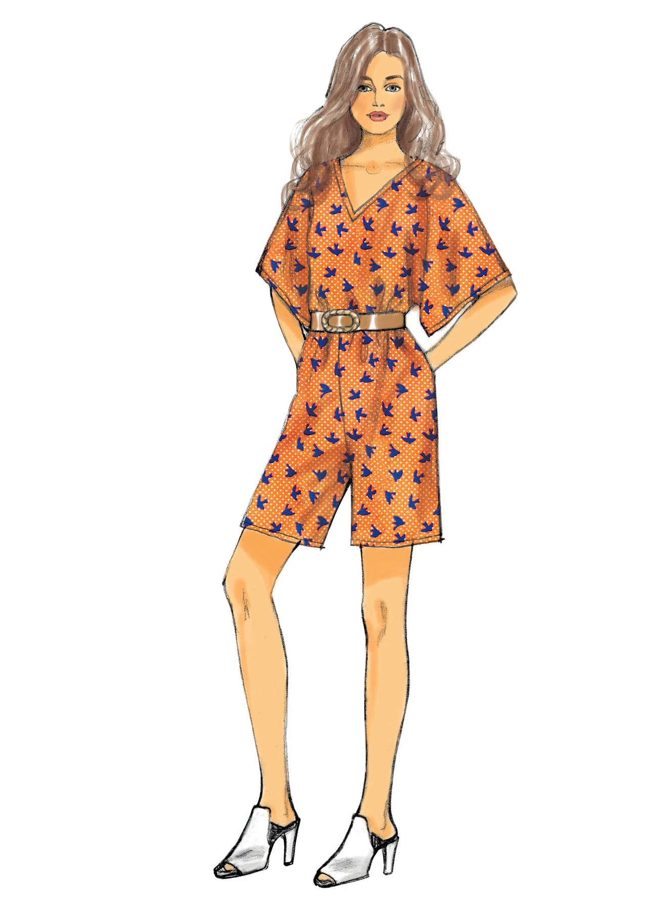 Butterick Sewing Pattern Misses' Surplice-Back Dress and Jumpsuit (PDF) 4 Butterick Sewing Pattern Misses' Surplice-Back Dress and Jumpsuit (PDF)