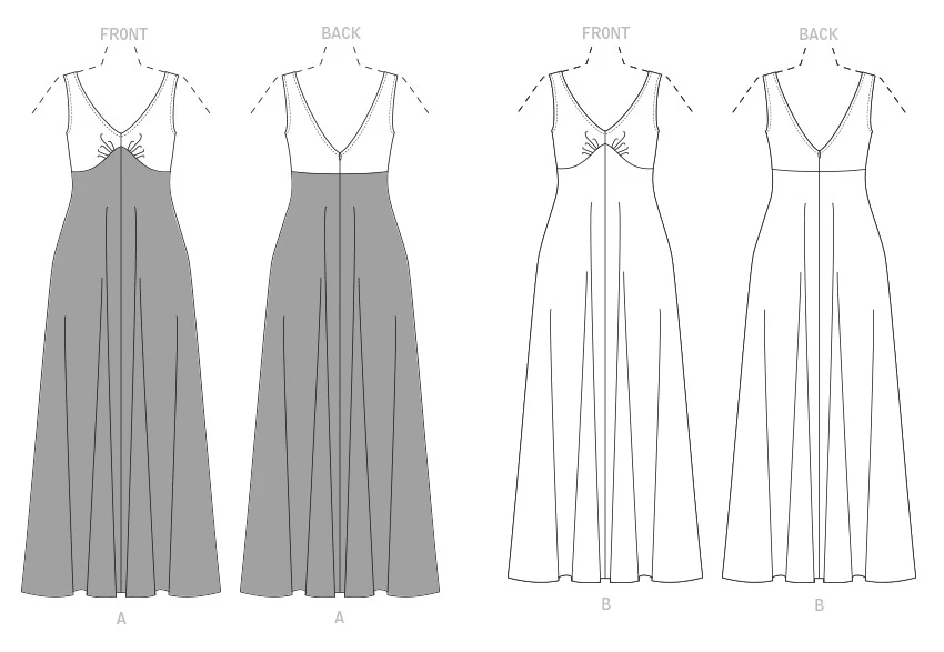 Vogue Patterns Misses' Special Occasion Dress 6 Vogue Patterns Misses' Special Occasion Dress