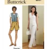 Butterick Sewing Pattern Misses' Vest, Pants and Shorts (PDF)
