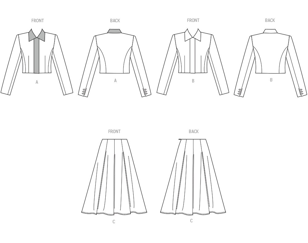 Simplicity Sewing Pattern Misses' Jacket and Skirt (PDF) 11 Simplicity Sewing Pattern Misses' Jacket and Skirt (PDF)
