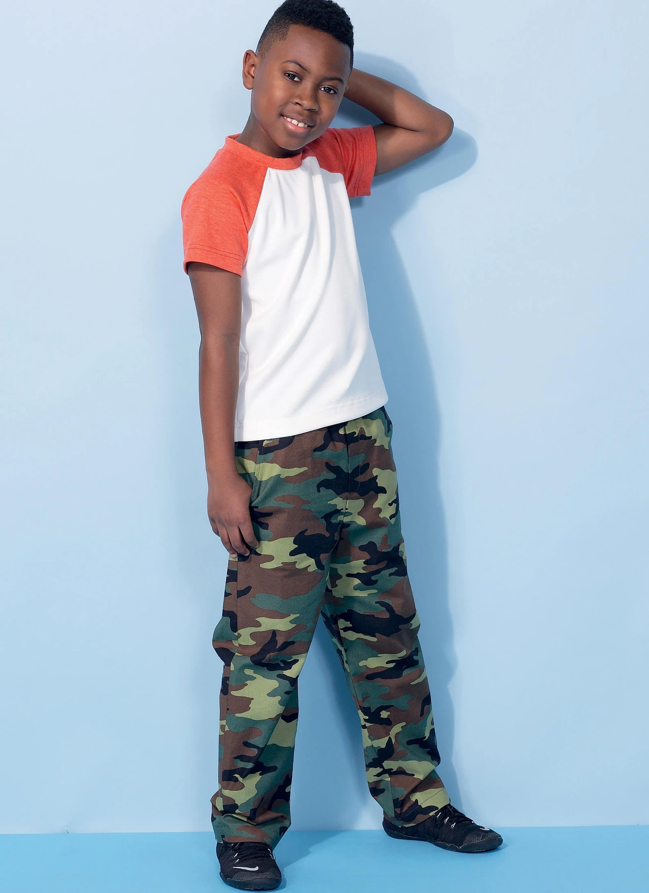 McCall's Sewing Pattern Children's/Boys' Raglan Sleeve Tops, Tank Top, Cargo Shorts and Pants (PDF) 6 McCall's Sewing Pattern Children's/Boys' Raglan Sleeve Tops, Tank Top, Cargo Shorts and Pants (PDF)