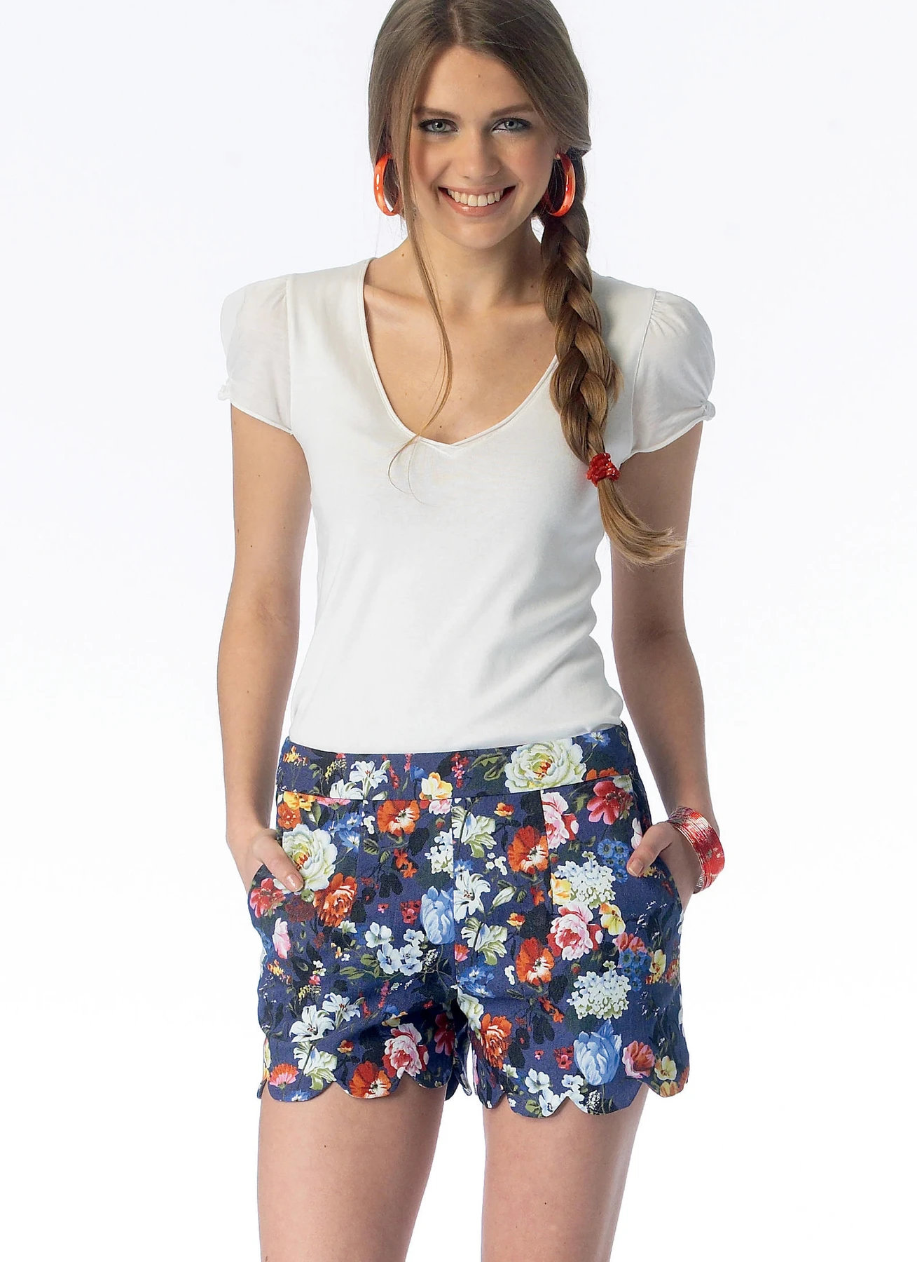 McCall's Sewing Pattern Misses' Flat-Front Shorts and Pants 3 McCall's Sewing Pattern Misses' Flat-Front Shorts and Pants