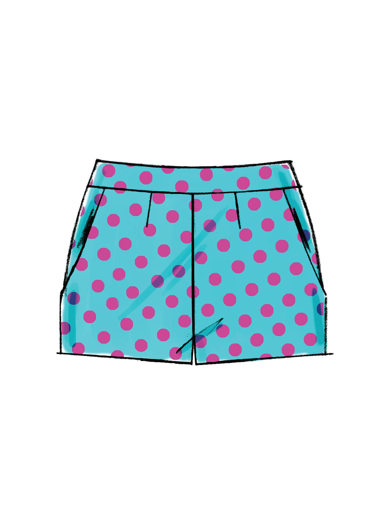 McCall's Sewing Pattern Misses' Flat-Front Shorts and Pants 8 McCall's Sewing Pattern Misses' Flat-Front Shorts and Pants