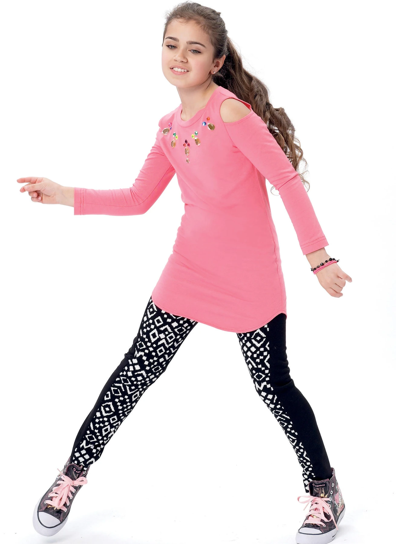 McCall's Sewing Pattern Girls' Back-Yoke Top, Drop-Waist Dress, Cold-Shoulder Tunic, Skirt and Leggings (PDF) 2 McCall's Sewing Pattern Girls' Back-Yoke Top, Drop-Waist Dress, Cold-Shoulder Tunic, Skirt and Leggings (PDF)