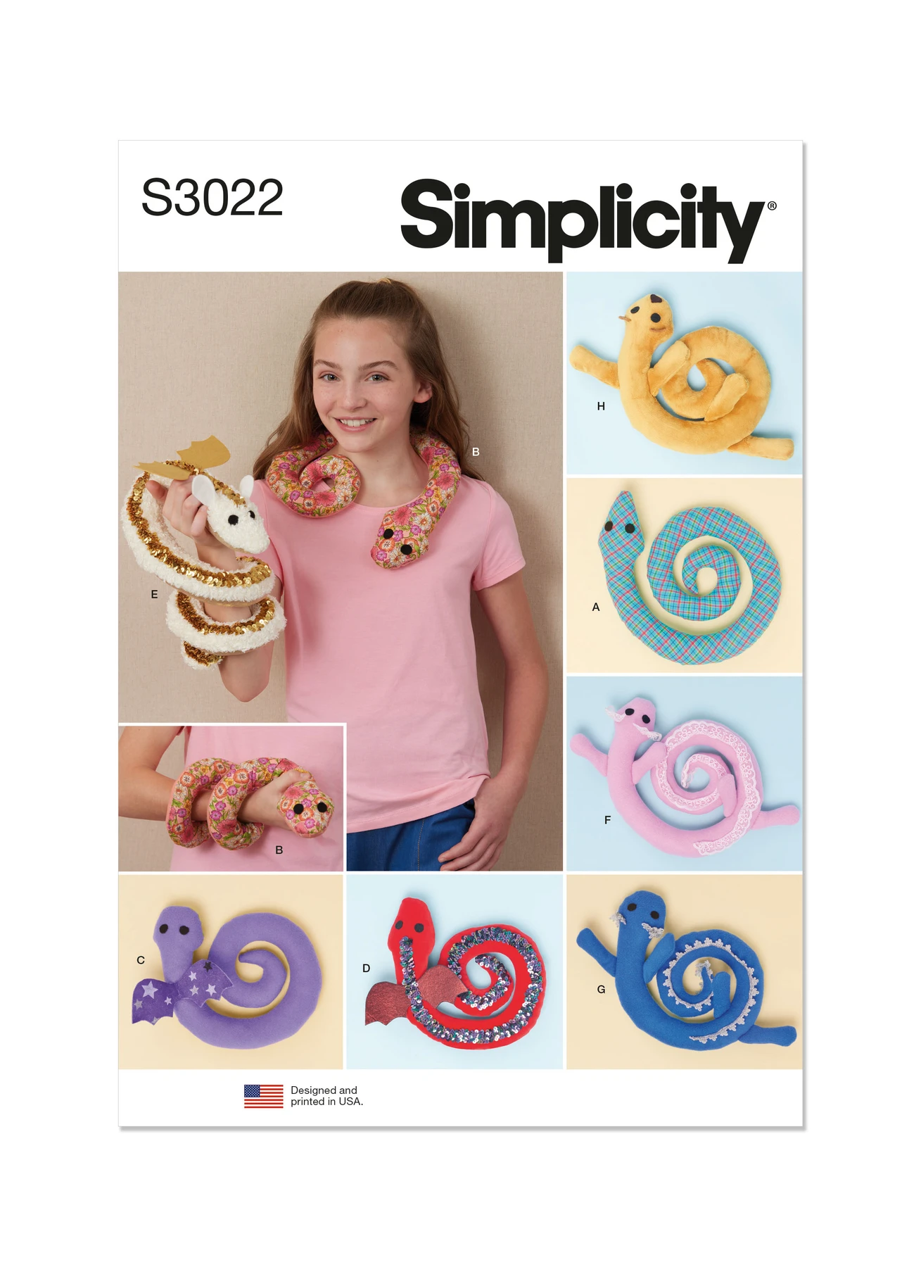 Simplicity Sewing Pattern Plush Critters 1 Simplicity Sewing Pattern Plush Critters