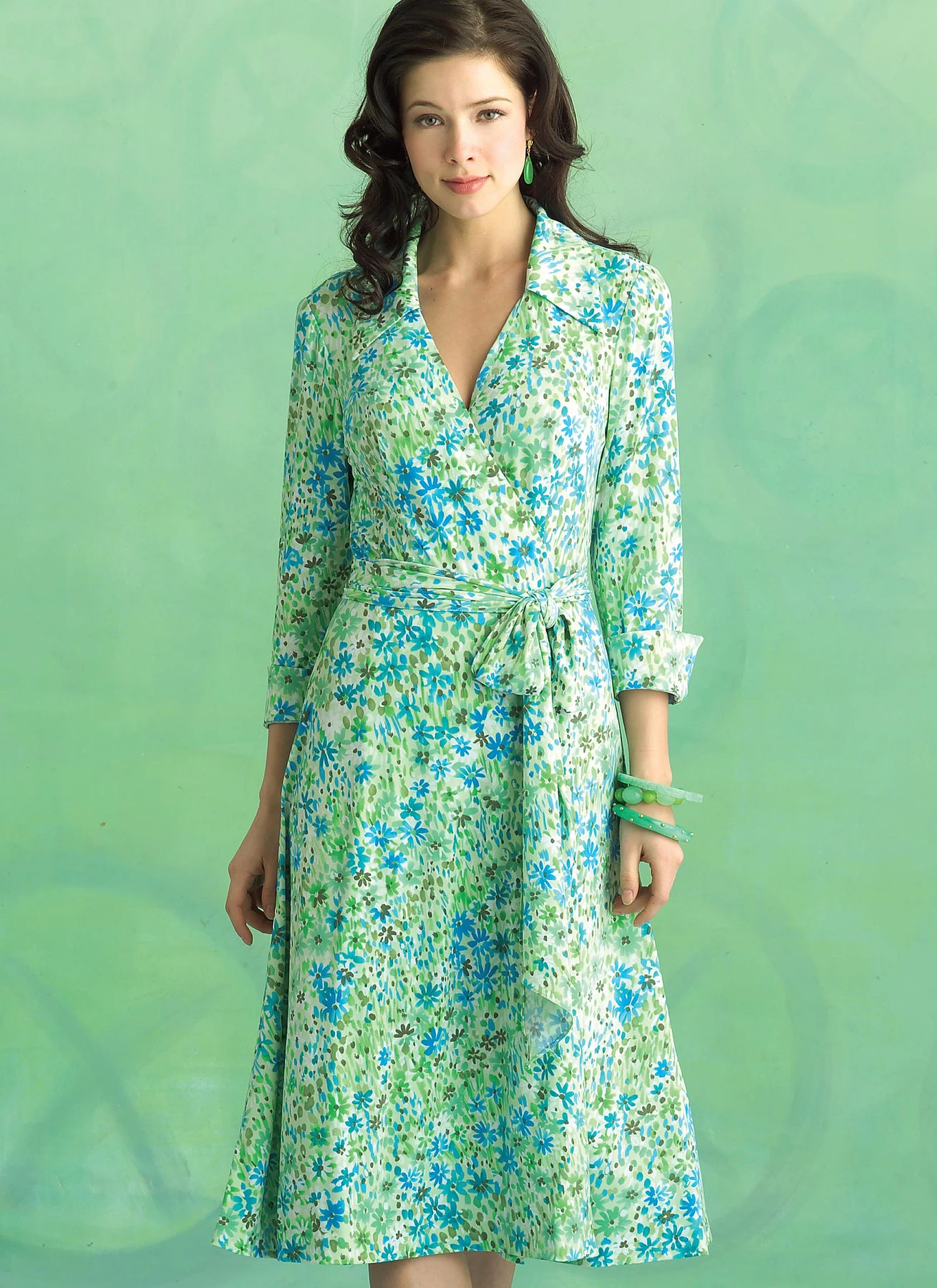 Butterick Sewing Pattern Misses' Wrap Dresses, Belt and Sash 2 Butterick Sewing Pattern Misses' Wrap Dresses, Belt and Sash
