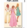 McCall's Sewing Pattern 1970s Misses' Dresses and Top 15 McCall's Sewing Pattern 1970s Misses' Dresses and Top