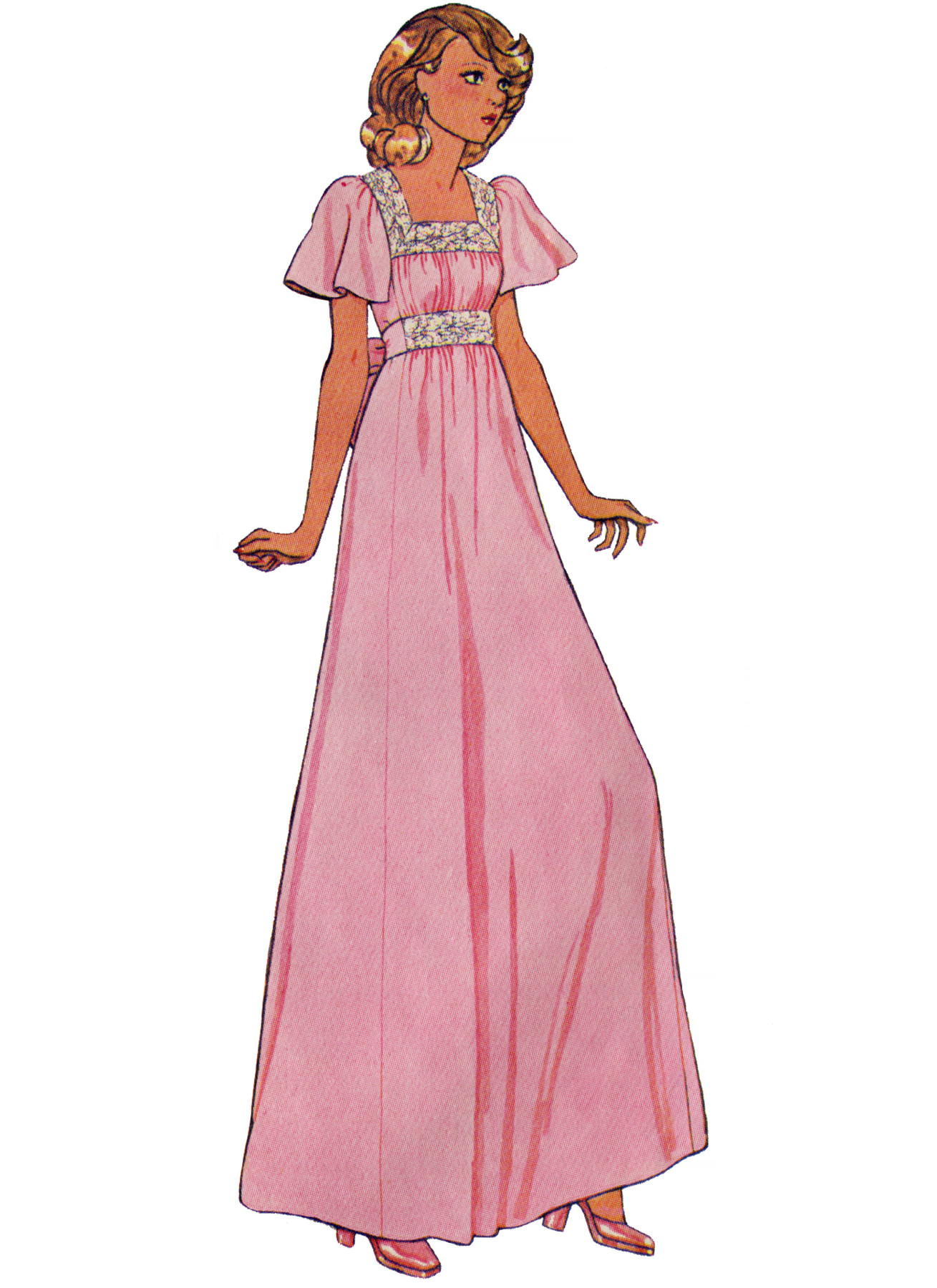 McCall's Sewing Pattern 1970s Misses' Dresses and Top 2 McCall's Sewing Pattern 1970s Misses' Dresses and Top