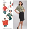 Simplicity Sewing Pattern 1950s Misses' Vintage Knit Blouse 23 Simplicity Sewing Pattern 1950s Misses' Vintage Knit Blouse