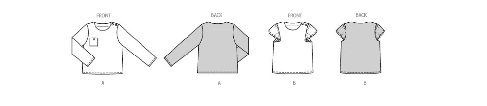 Burda Style Sewing Pattern 9227 Children's Shirt 9 Burda Style Sewing Pattern 9227 Children's Shirt