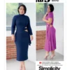 Simplicity Sewing Pattern Misses' Knit Dress with Sleeve and Length Variations 17 Simplicity Sewing Pattern Misses' Knit Dress with Sleeve and Length Variations