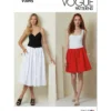Vogue Patterns Misses' Skirt in Two Lengths 24 Vogue Patterns Misses' Skirt in Two Lengths
