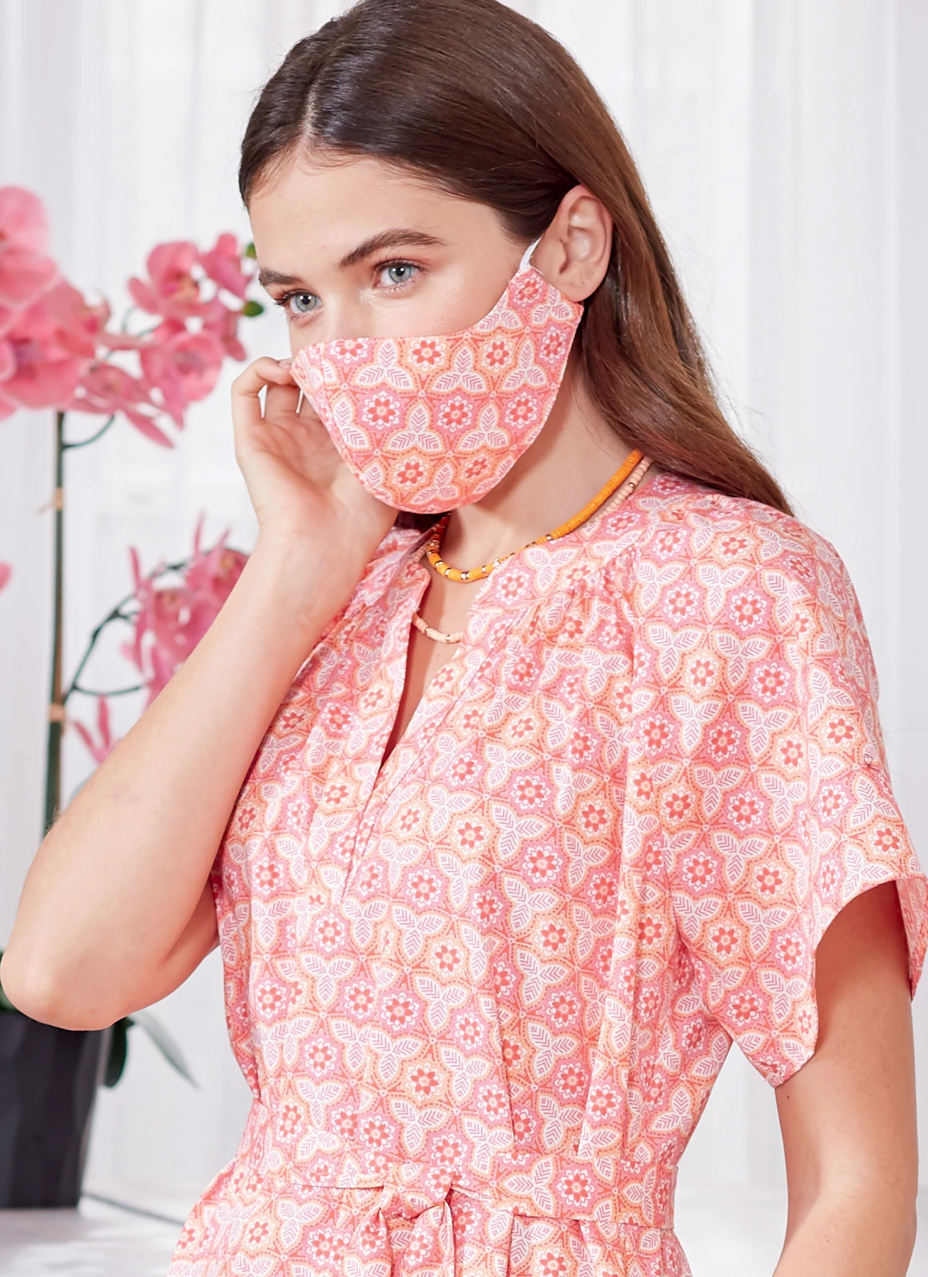 McCall's Sewing Pattern Misses' Dresses, Belt, Hat & Mask (PDF) 3 McCall's Sewing Pattern Misses' Dresses, Belt, Hat & Mask (PDF)
