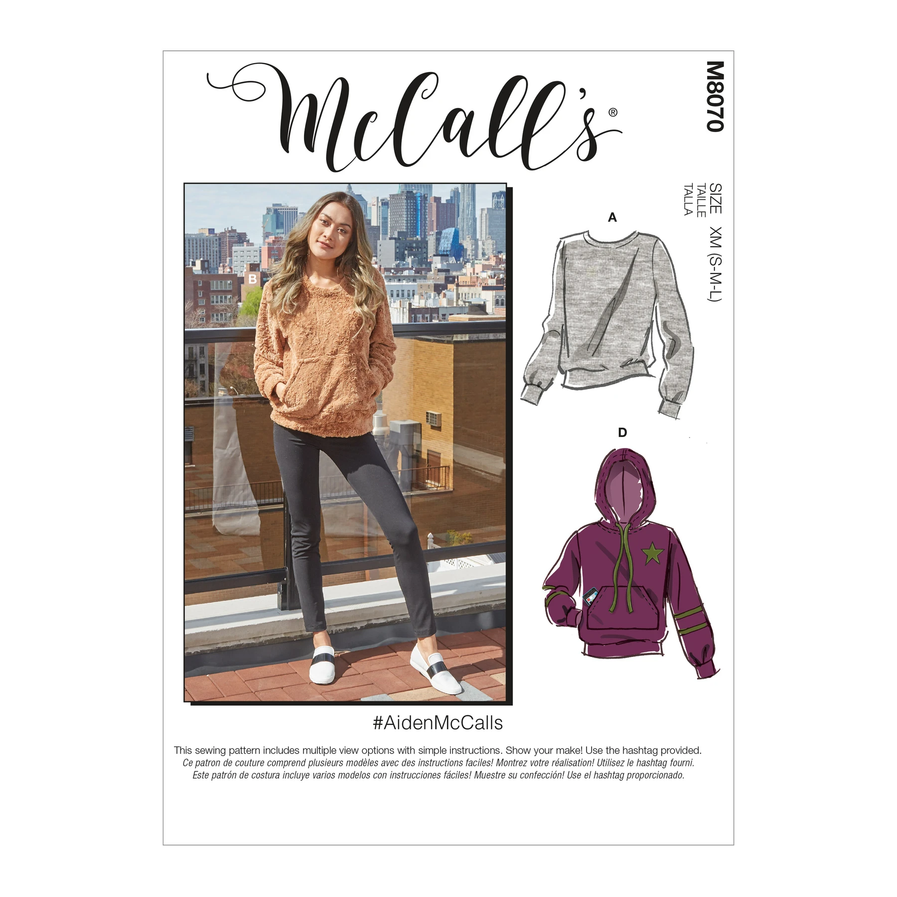 McCall's Sewing Pattern Misses' and Men's Tops 28 McCall's Sewing Pattern Misses' and Men's Tops