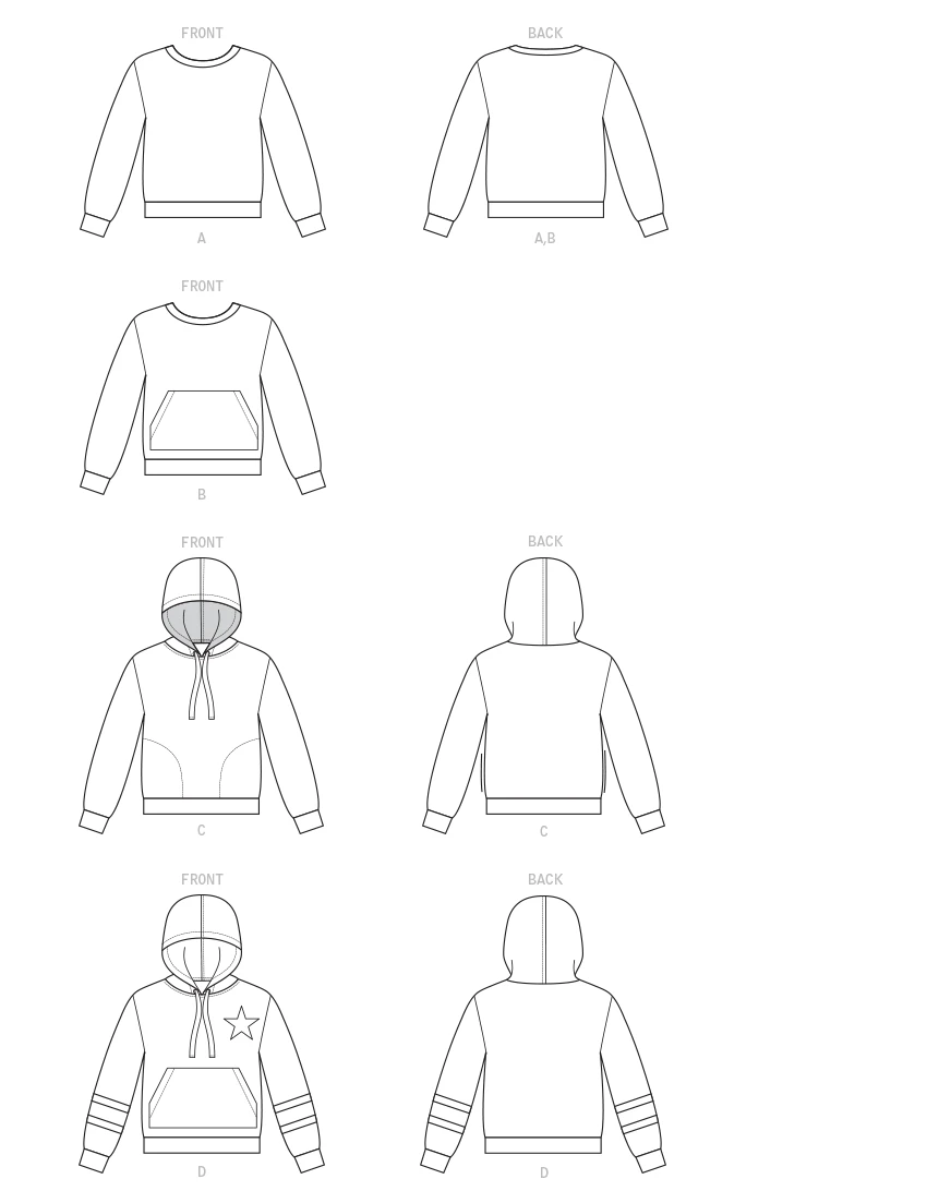 McCall's Sewing Pattern Misses' and Men's Tops 5 McCall's Sewing Pattern Misses' and Men's Tops