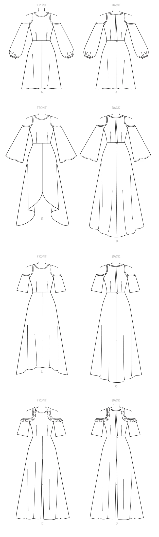 McCall's Sewing Pattern Misses' Dresses and Jumpsuit (PDF) 8 McCall's Sewing Pattern Misses' Dresses and Jumpsuit (PDF)