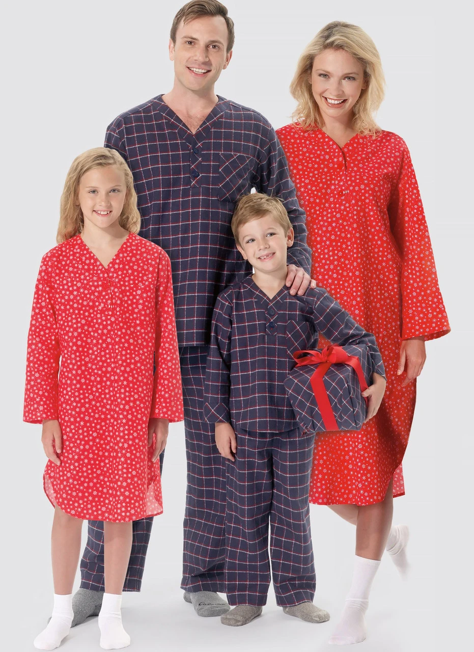 Simplicity Sewing Pattern Misses'/Men's/Boys'/Girls' Patch Pocket Top, Nightshirt and Pants (PDF) 2 Simplicity Sewing Pattern Misses'/Men's/Boys'/Girls' Patch Pocket Top, Nightshirt and Pants (PDF)